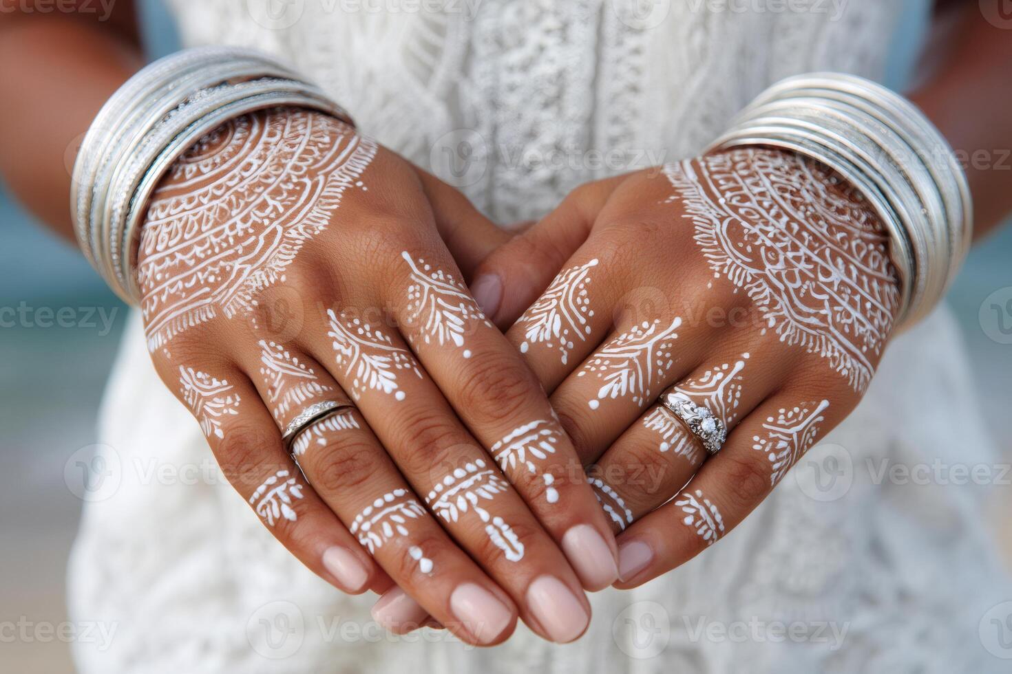 Silver Mehandi